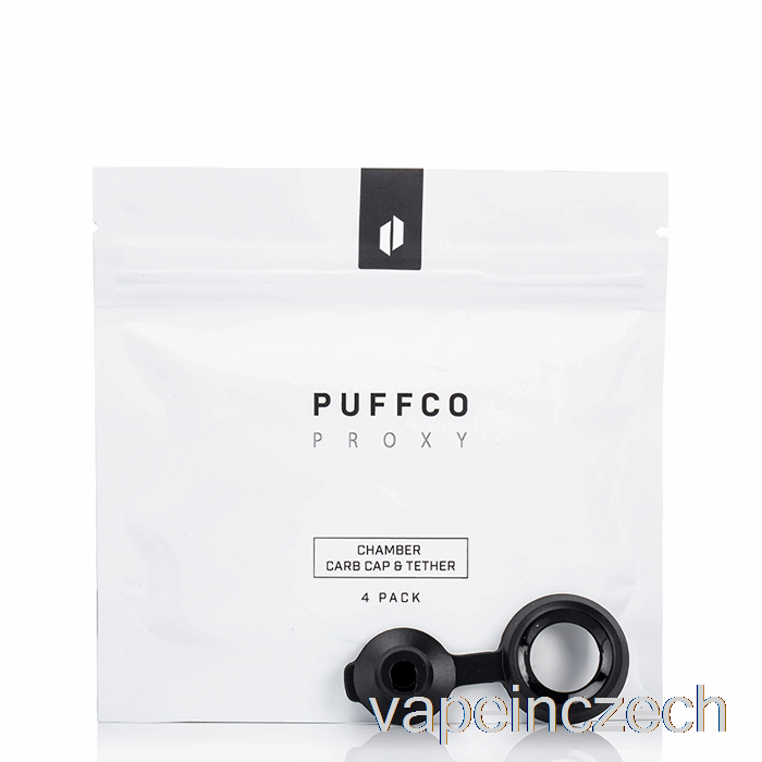 Puffco Proxy Komora Carb Cap And Tether Black Vape Bez Nikotinu